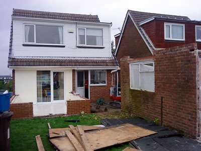 Single Storey Extension using Existing Conservatory