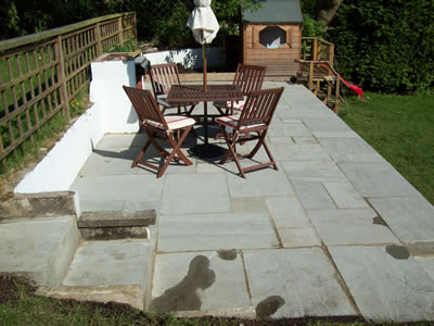 Indian Paving area